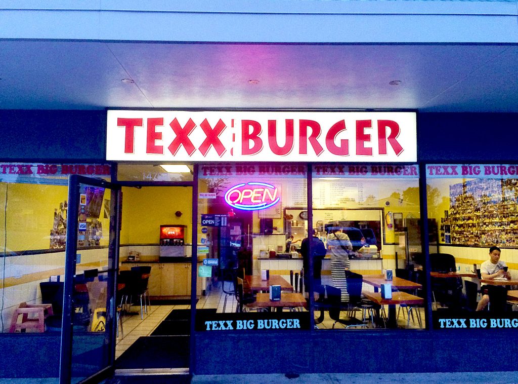 Single Texx Big Burger at Texx Big Burger | tryhiddengems.com