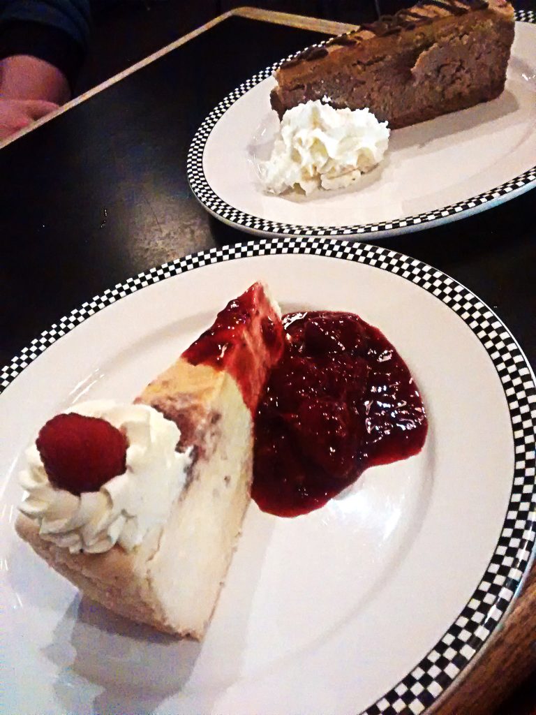 White Rasberry Crustless Cheesecake at True Confections | tryhiddengems.com