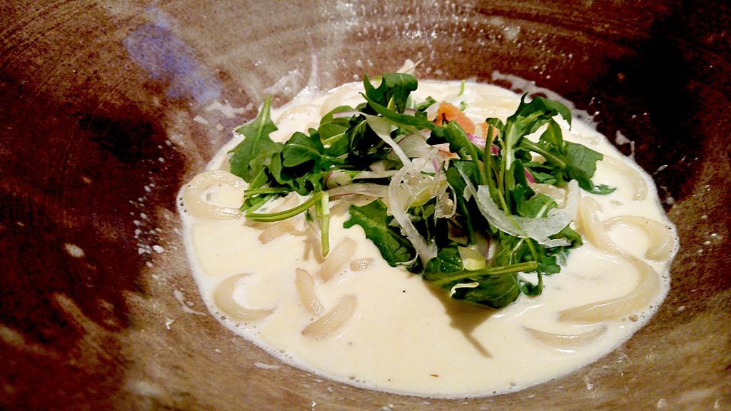 Milky Silky Mentaiko Udon at Raisu | tryhiddengems.com