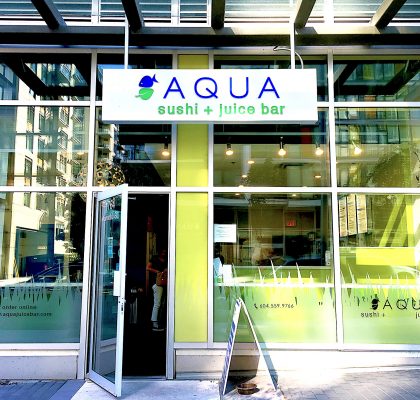 AQUA I Sushi + Juice Bar - Sushi - Juice - Gluten Free - Vancouver