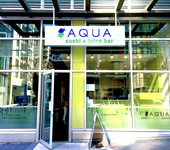 AQUA I Sushi + Juice Bar - Sushi - Juice - Gluten Free - Vancouver