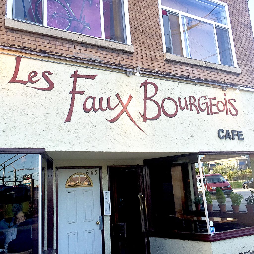 Les Faux Bourgeois - French Cafe - Vancouver