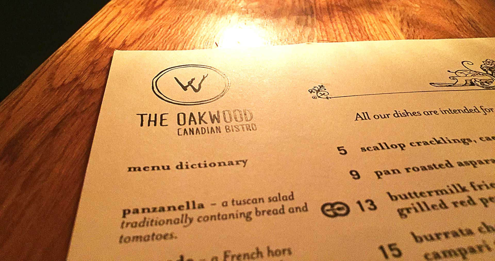 The Oakwood Canadian Bistro