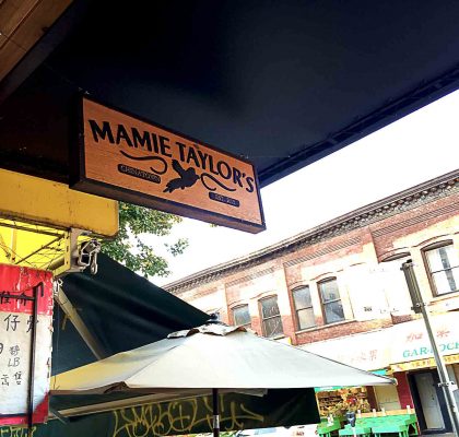 Mamie Taylor's American Comfort Food Restaurant in Chinatown, Vancouver