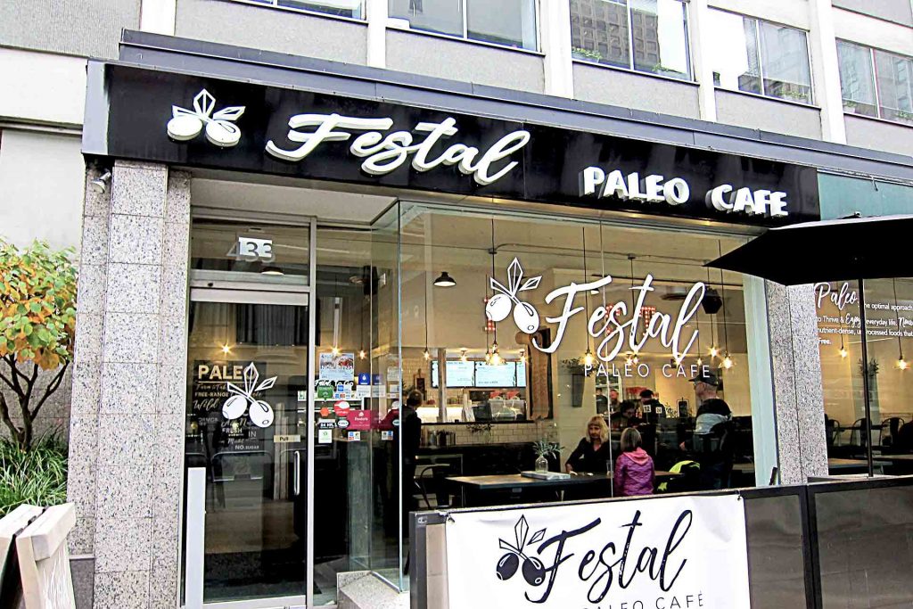 Festal Paleo Cafe - Paleo Diet Restaurant - Downtown - Vancouver