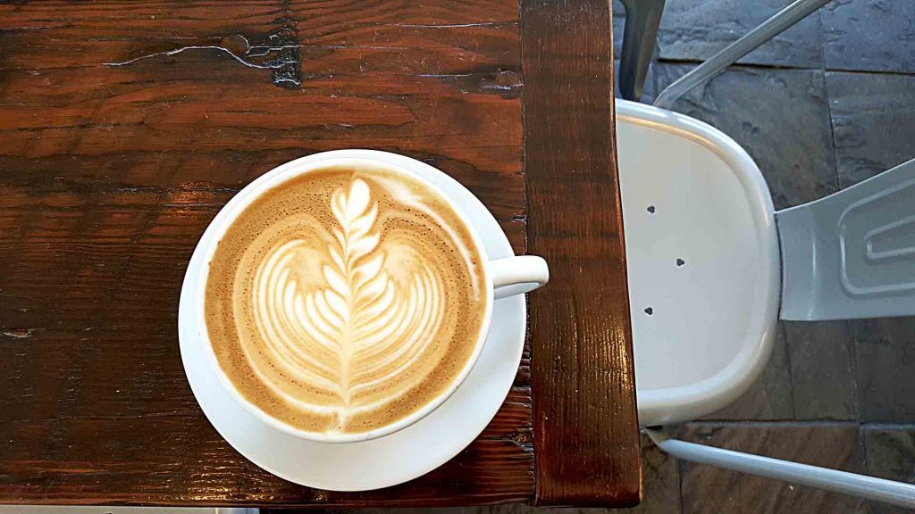 Latte at Cafe Crema | tryhiddengems.com