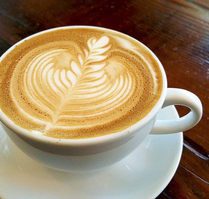 Latte at Cafe Crema | tryhiddengems.com
