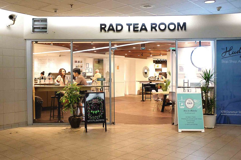 RAD Tea Room - Bubble Tea Shop - Downtown - Vancouver