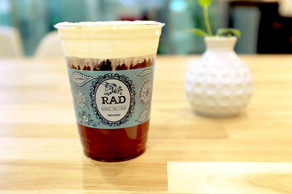 Winter Melon Milk Tea Cap at RAD Tea Room | tryhiddengems.com