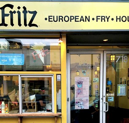 Fritz European Fry House - Fast Food Shop - Vancouver Downtown - Vancouver