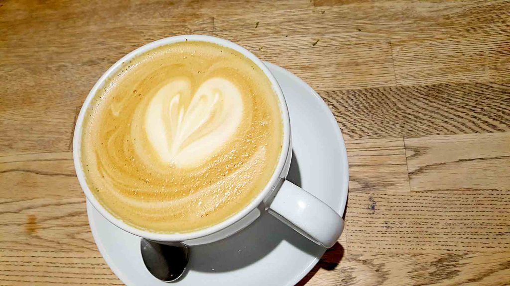 Hazelnut Latte at Aperture Coffee Bar | tryhiddengems.com