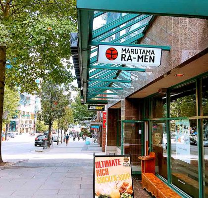 Marutama Ra-men - Japanese Ramen House - Downtown Vancouver - Vancouver