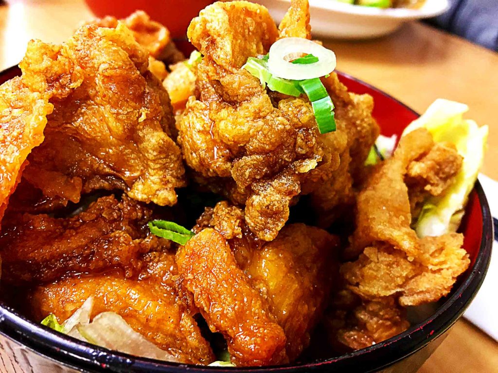 Spicy Karaage Donburi at Hi Genki Restaurant | tryhiddengems.com