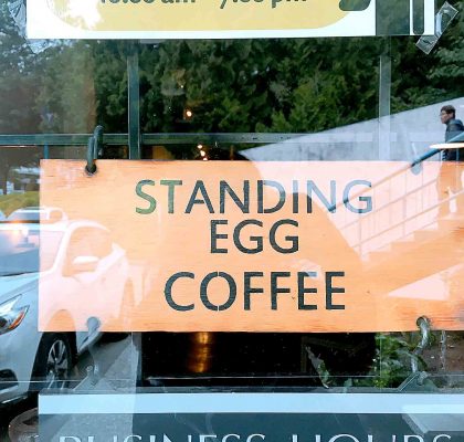 Standing Egg Coffee - Korean Coffee Shop - Burnaby North Road - Vancouver