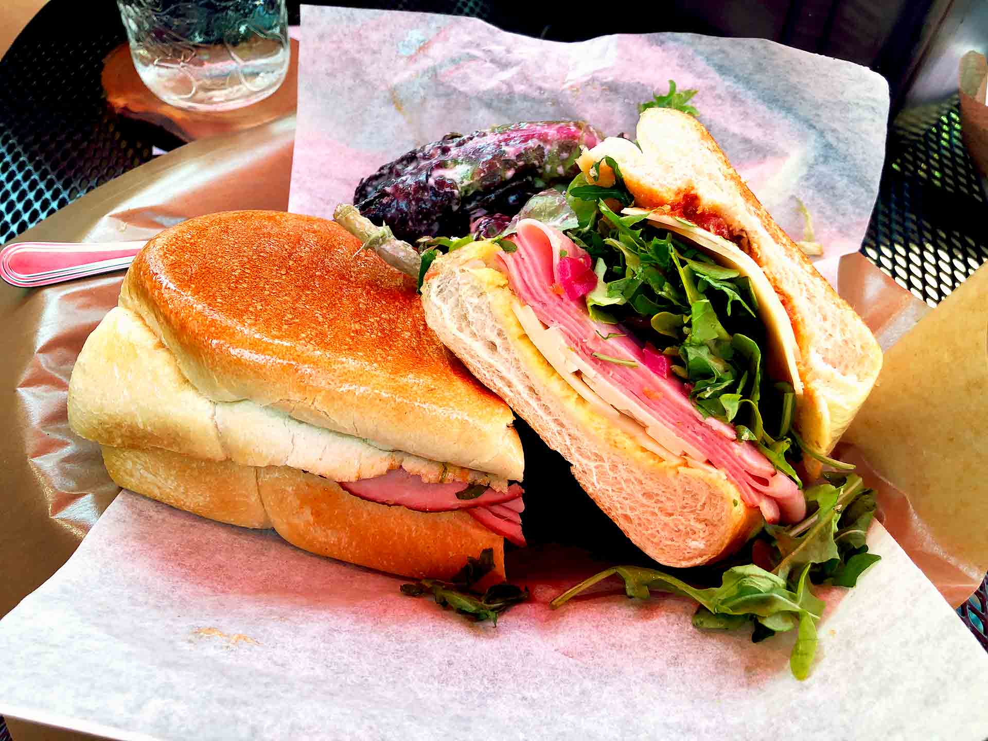 Ham and Cheese Sandwich with Bourbon Jam Hidden Gems Vancouver