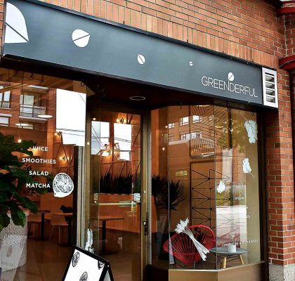 Greenderful Juice and Salad - Canadian Health Conscious Cafe - Chinatown - Vancouver