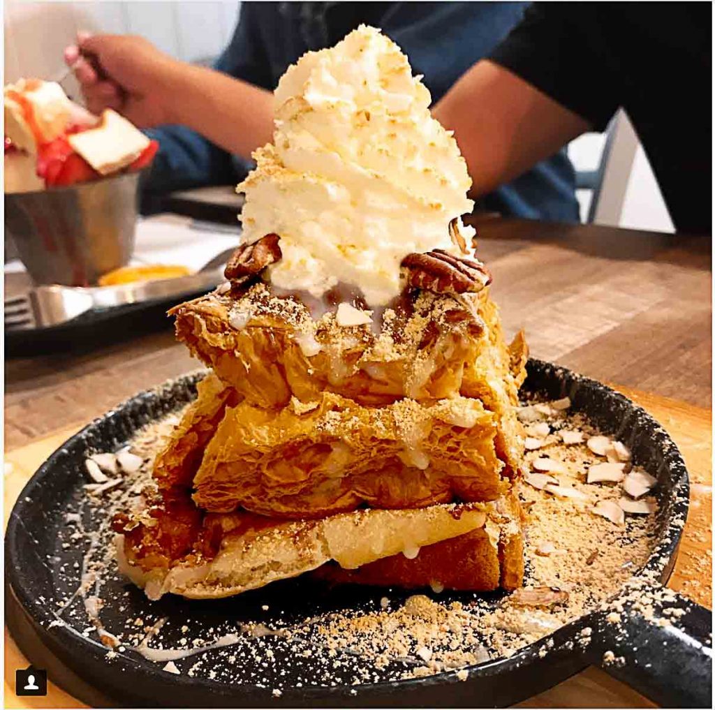 Injulmi Toast at Passion8 Dessert Cafe | Vancouver, Mount Pleasant