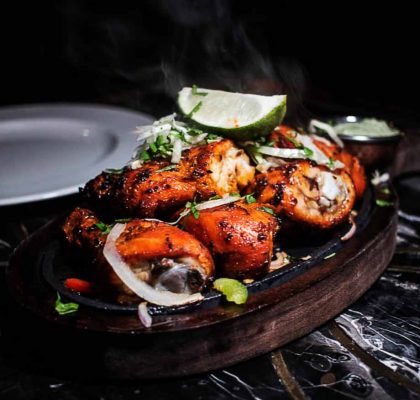 Tandoori Chicken at Tasty Indian Bistro | Hidden Gems Vancouver