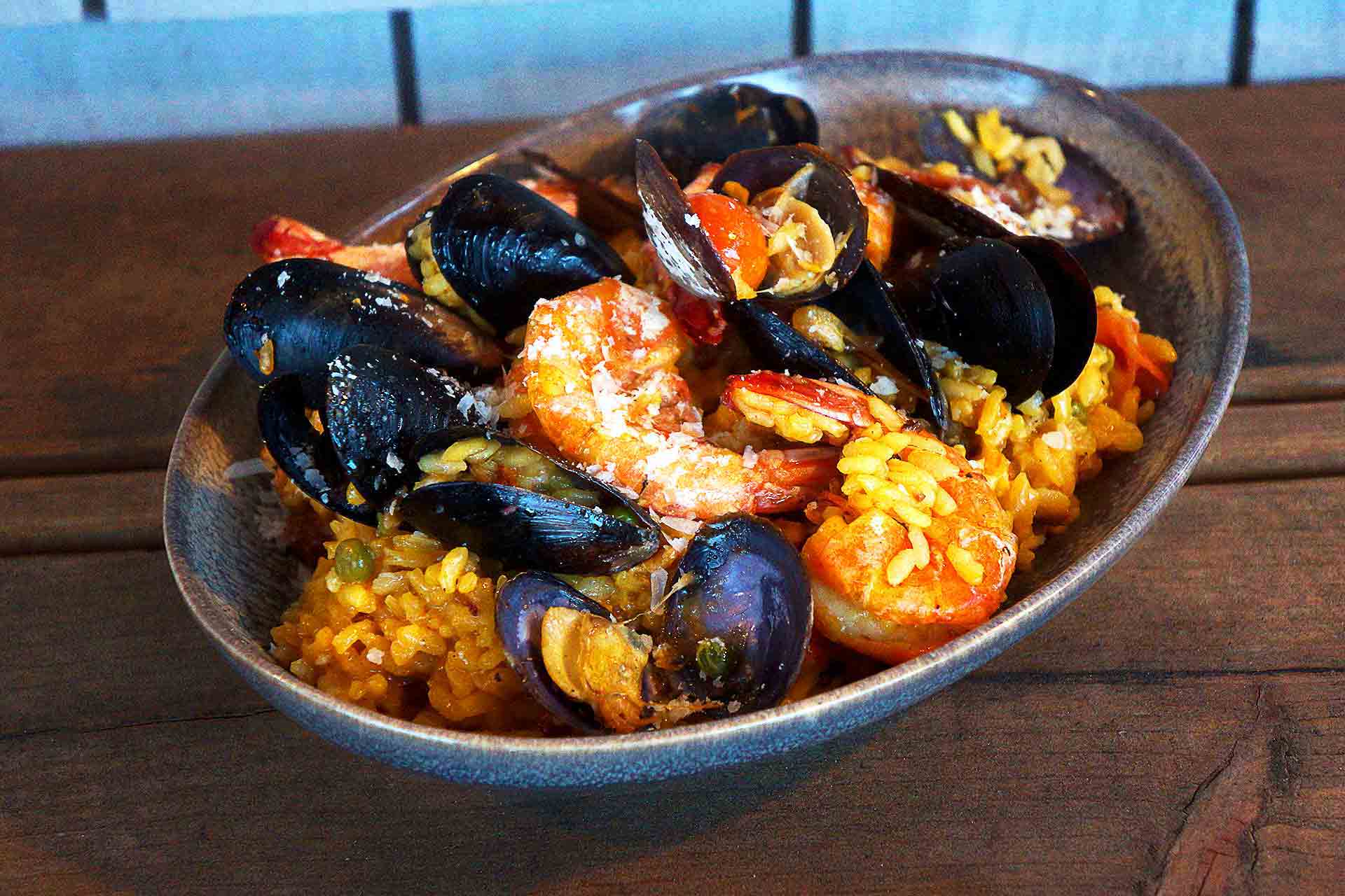 Seahorse Grill's Paella Hidden Gems Vancouver