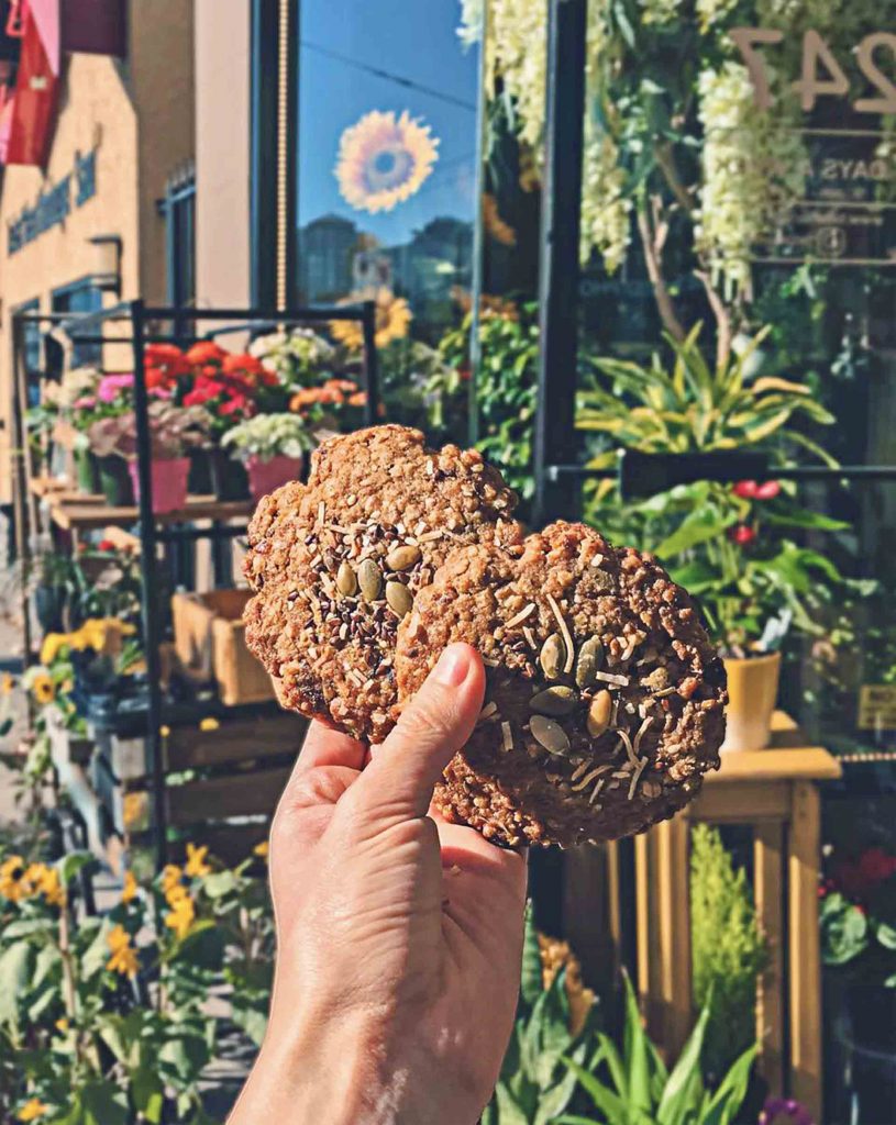 Vegan Tree Hugger Cookie at Aperture Coffee Bar | Hidden Gems Vancouver