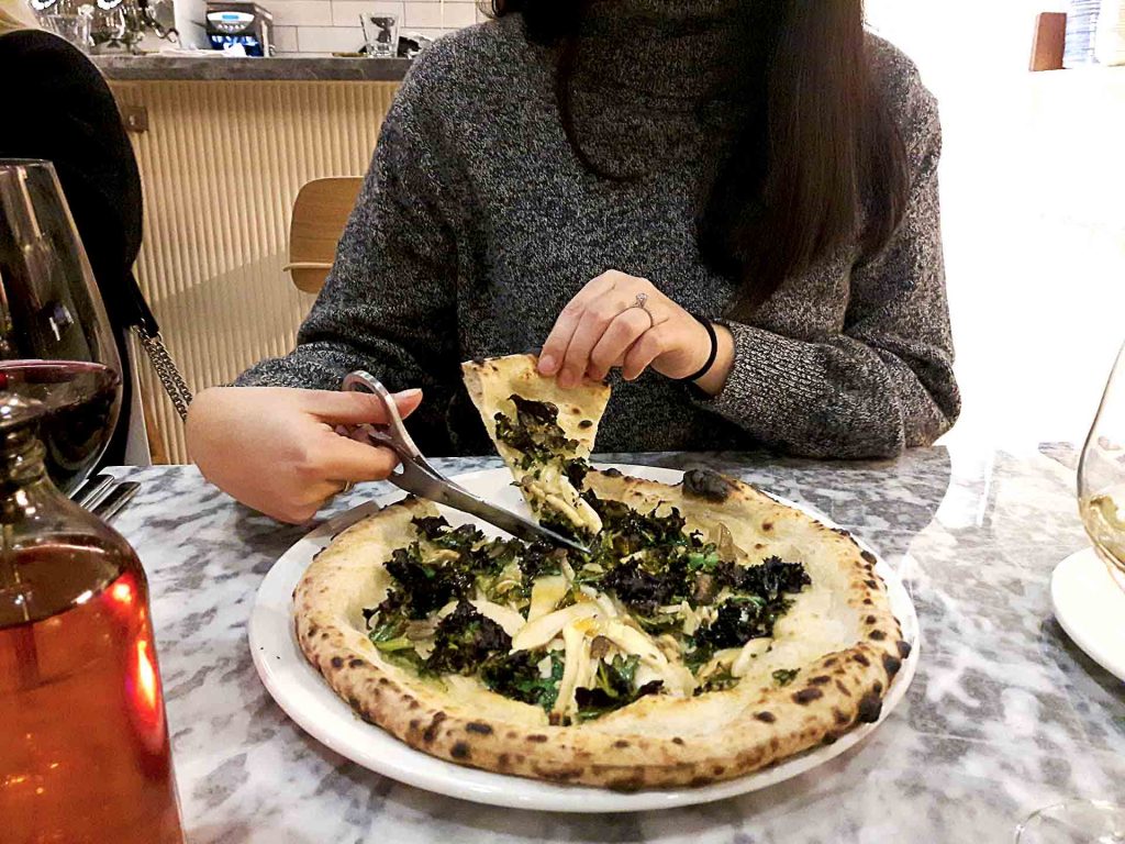 Cavolo Nero e Funghi at Nicli Antica Pizzeria | Hidden Gems Vancouver