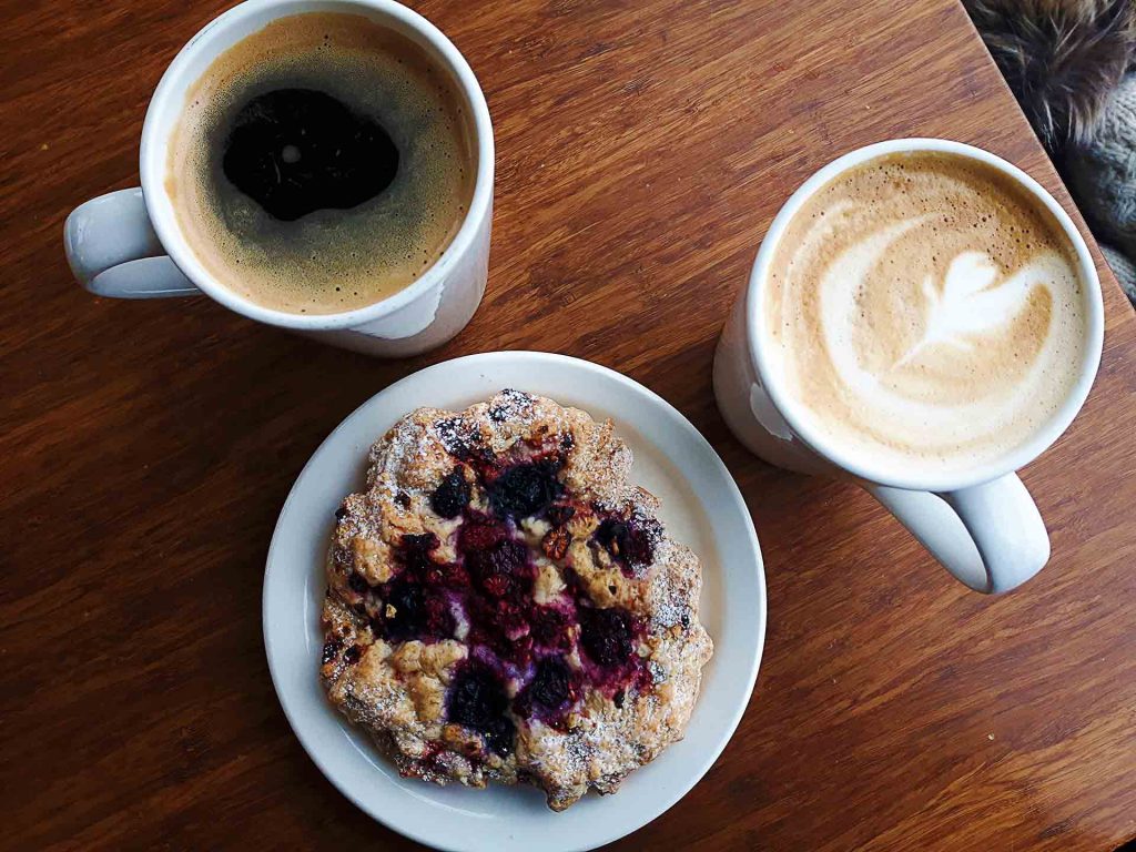 Latte at Andrew's on Eighth | Hidden Gems Vancouver