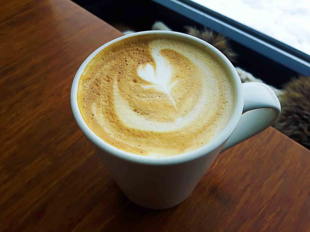 Latte at Andrew's on Eighth | Hidden Gems Vancouver