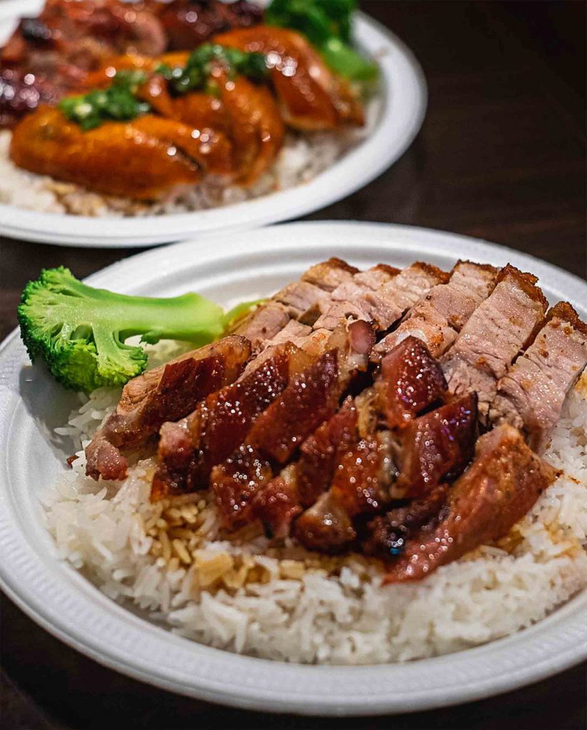 Roast Pork and BBQ Pork on Rice at HK BBQ Master | Hidden Gems Vancouver