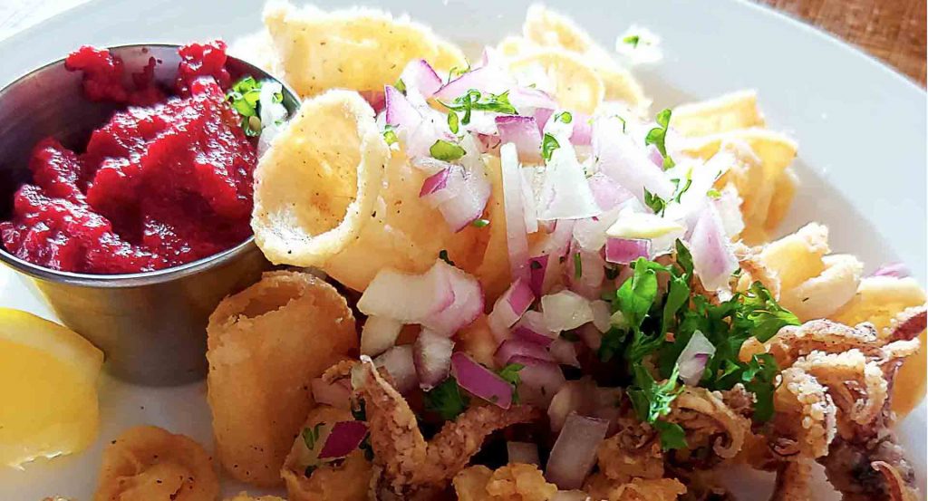 Calamari at Nammos Estiatorio | Hidden Gems Vancouver