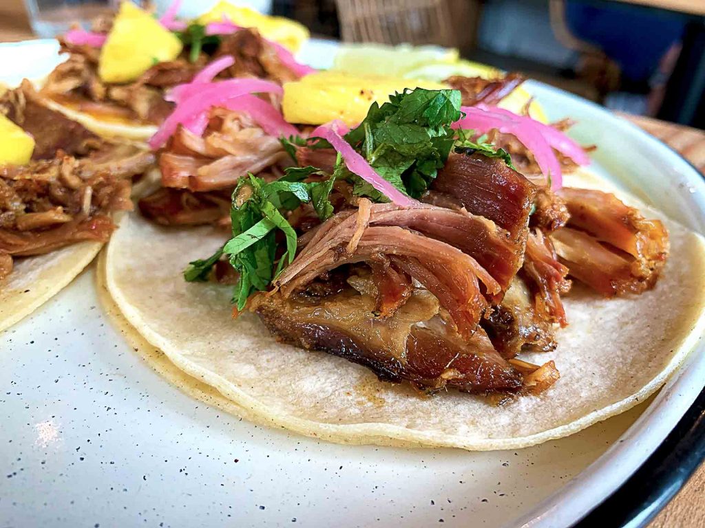 Pork Carnitas Tacos at Hugo's Mexican Kitchen | Hidden Gems Vancouver