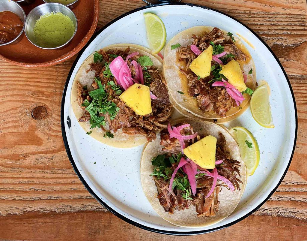 Pork Carnitas Tacos at Hugo's Mexican Kitchen | Hidden Gems Vancouver