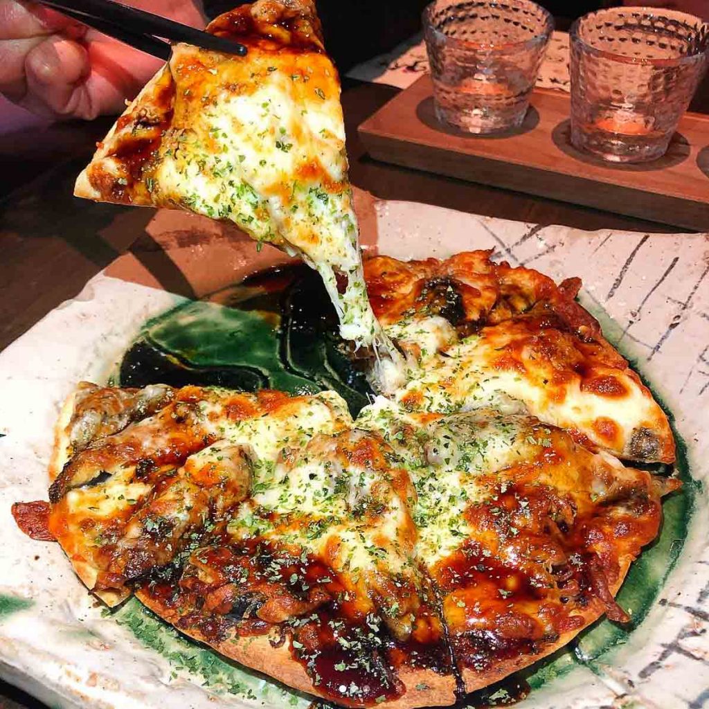 Unagi Pizza | Suika Japanese Restaurant | Vancouver