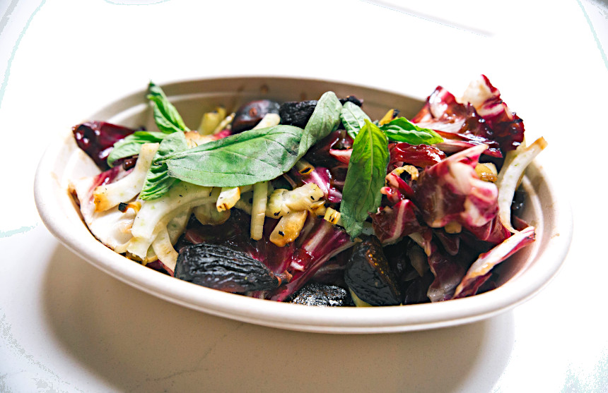 Fig and Wilted Radicchio at Amaranthus | Hidden Gems Vancouver