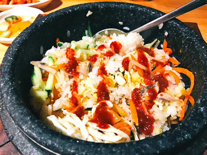 Bibimbap at House of Tofu | Hidden Gems Vancouver