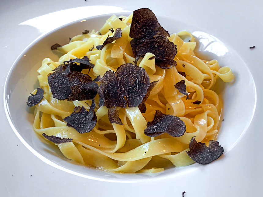 Fresh Truffle Fettuccine at Lupo | Hidden Gems Vancouver