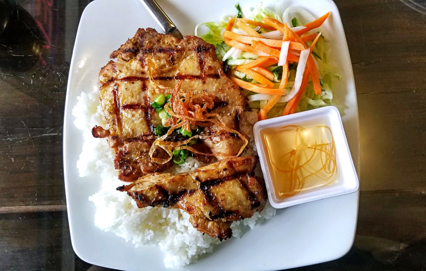 Lemongrass Chicken at Broken Rice | Hidden Gems Vancouver