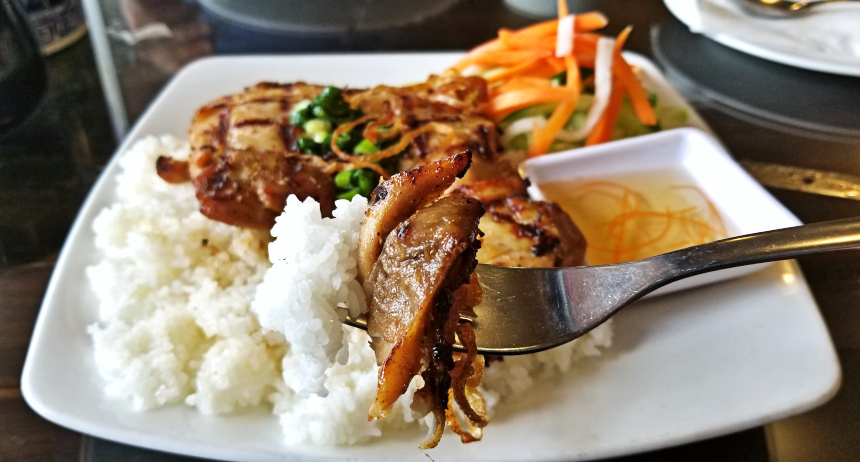 Lemongrass Chicken at Broken Rice | Hidden Gems Vancouver