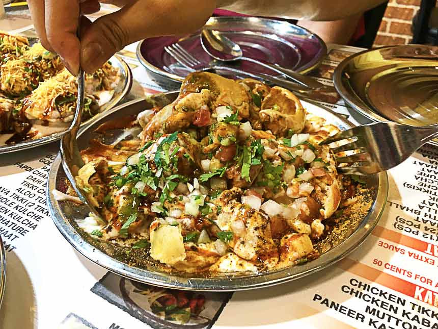 Punjabi Chaat Mix at Apna Chaat House | Hidden Gems Vancouver