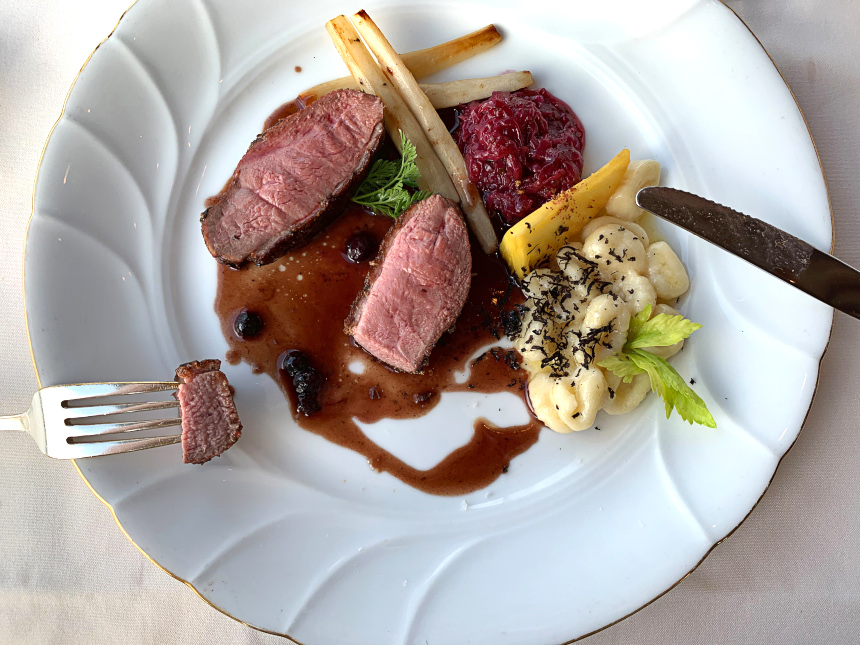 Honey Glazed Duck Breast at Five Sails | Hidden Gems Vancouver