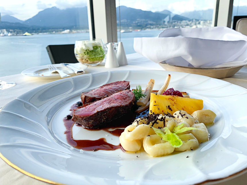 Honey Glazed Duck Breast at Five Sails | Hidden Gems Vancouver