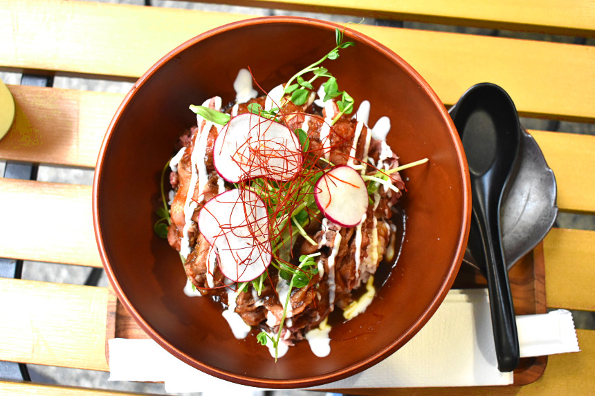 Roast Beef Bowl at Bovine Rice Bowls| Hidden Gems Vancouver