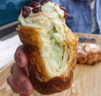 Matcha Cruffin at Daily Delicious | Hidden Gems Vancouver