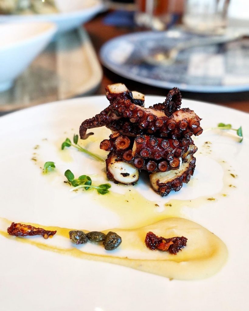Tender Mediterranean Grilled Octopus Hidden Gems Vancouver