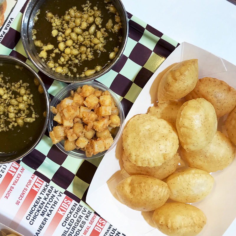 Pani Puri at Apna Chaat House | Hidden Gems Vancouver