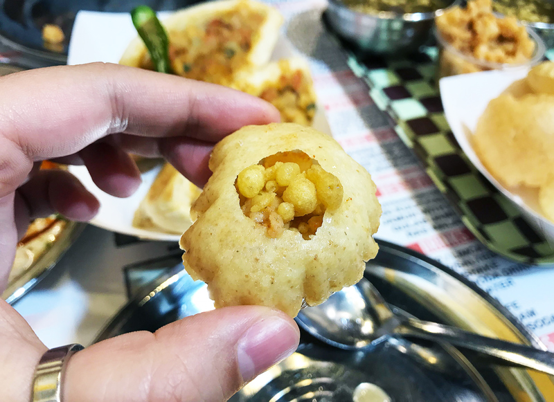 Pani Puri at Apna Chaat House | Hidden Gems Vancouver