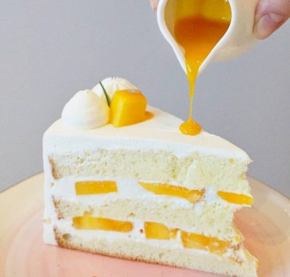 Mango Cake at One Cake Boutique | Hidden Gems Vancouver