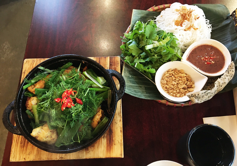 Cha Ca Ha Noi at Mr Red Cafe | Hidden Gems Vancouver