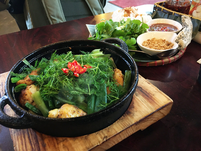 Cha Ca Ha Noi at Mr Red Cafe | Hidden Gems Vancouver