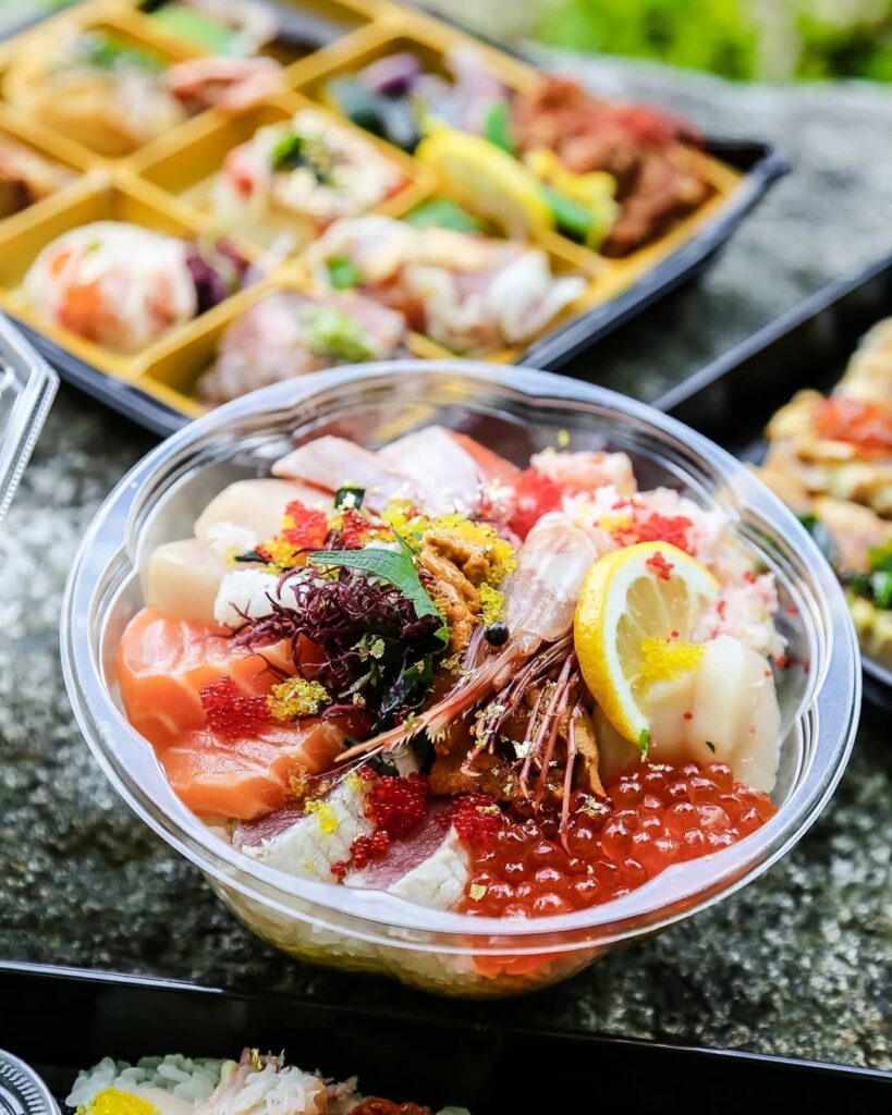 Seafood Bara Chirashi Bowl at Takenaka | Hidden Gems Vancouver
