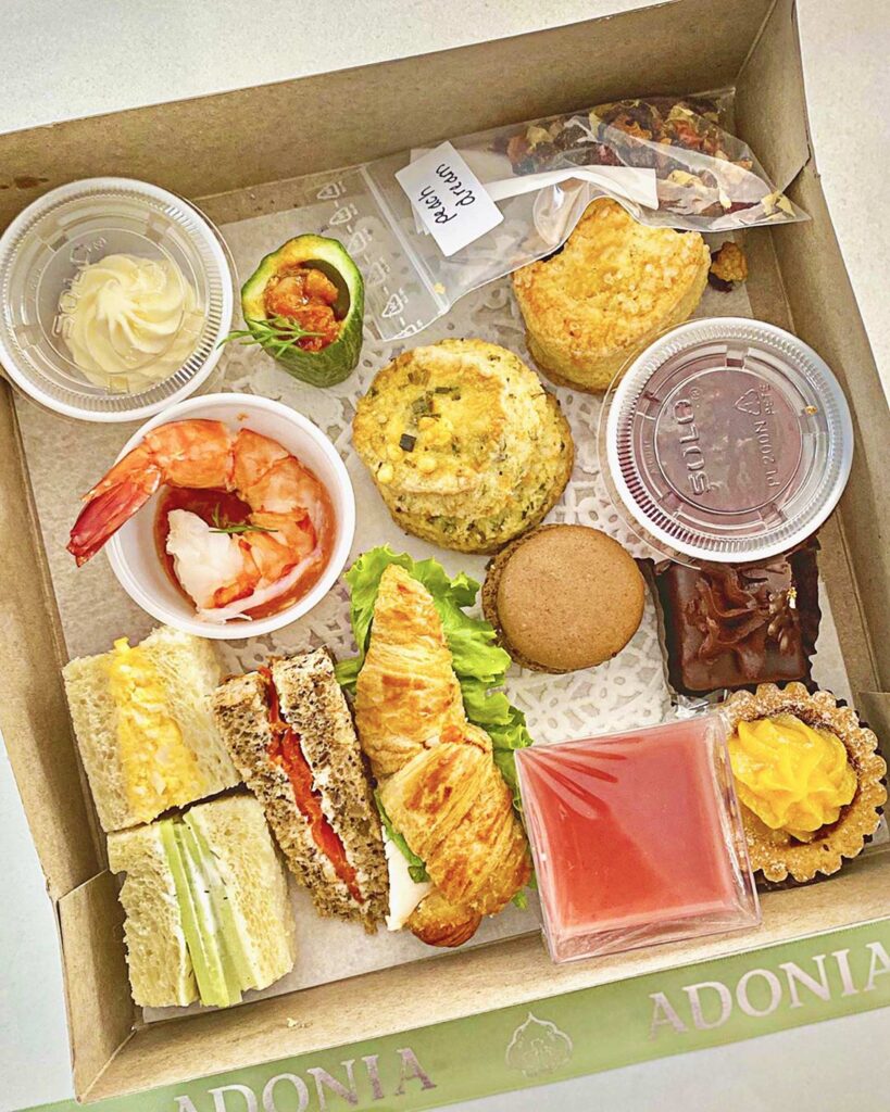 Afternoon Tea from Adonia Tea House Hidden Gems Vancouver